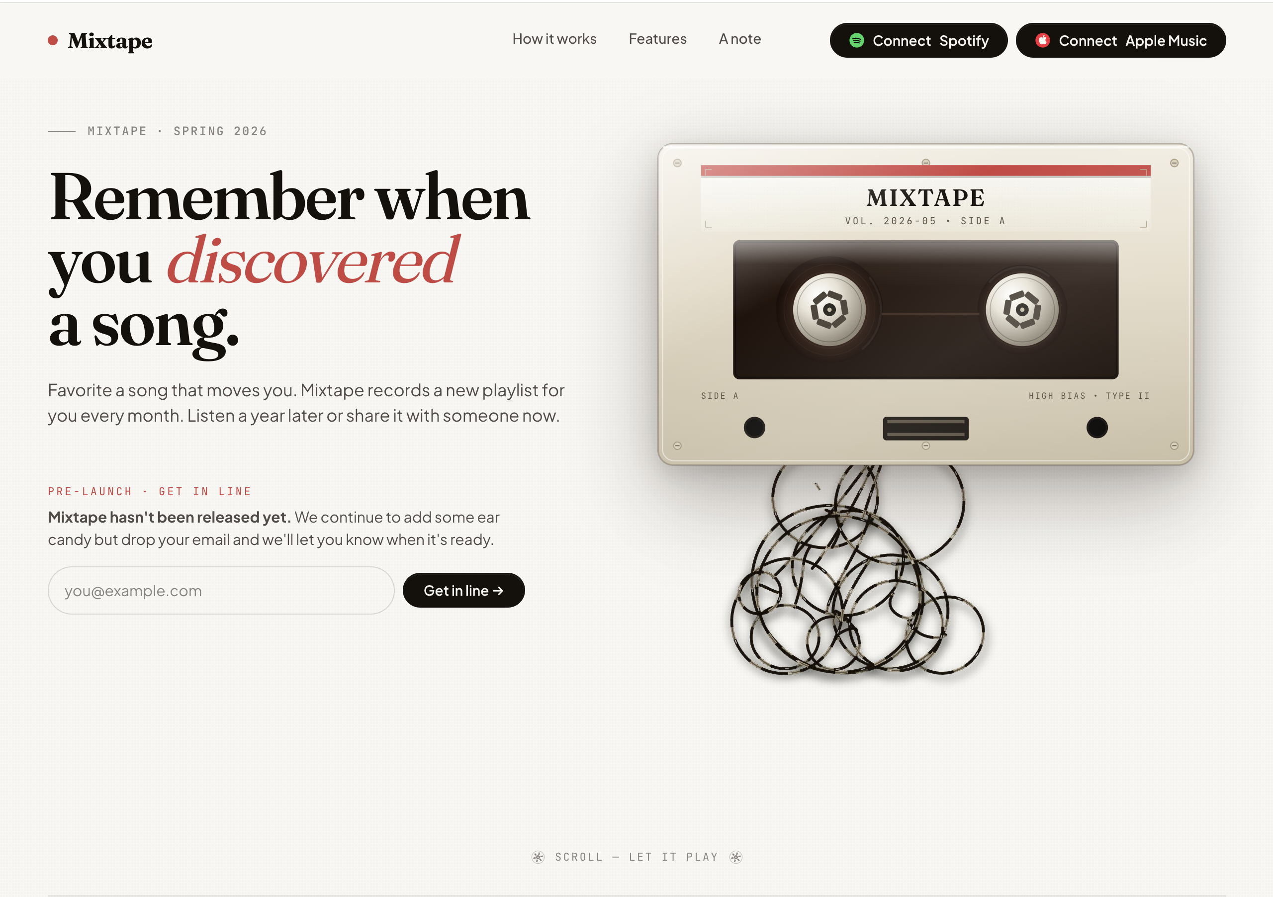 Introducing Mixtape
